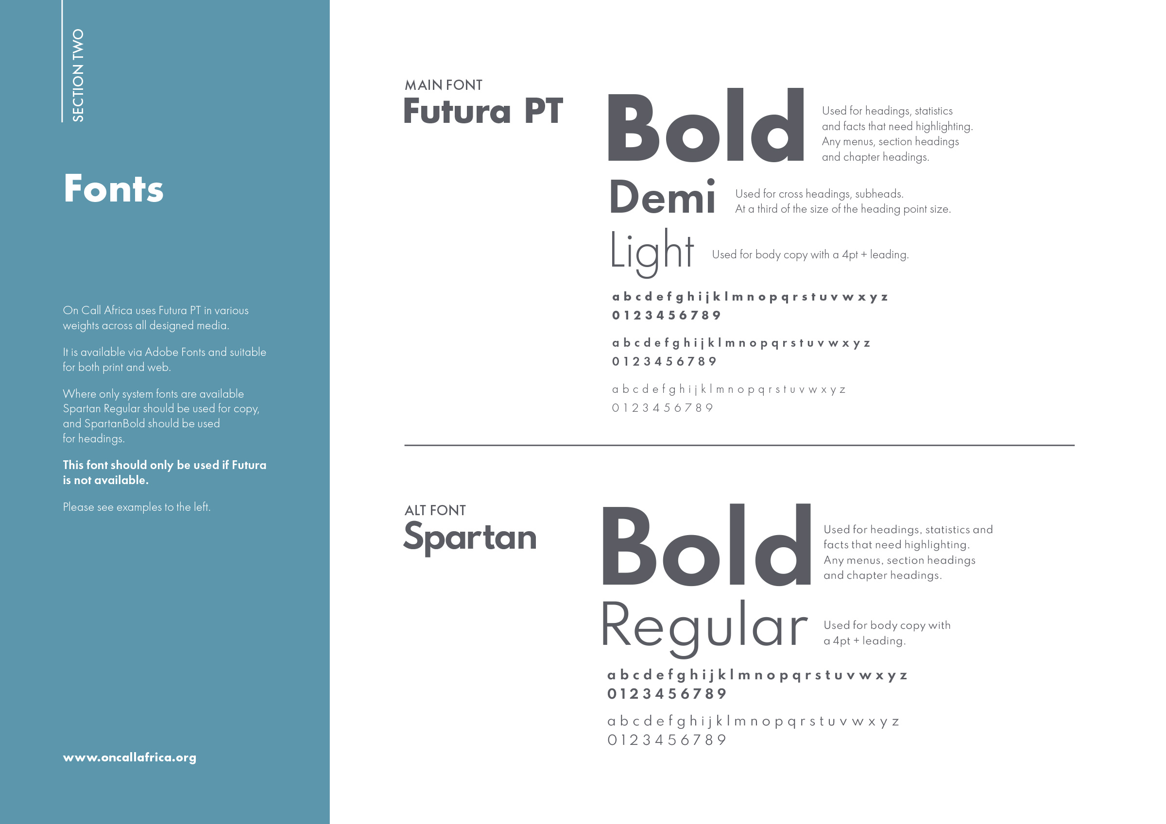 Typography - Identity Guide